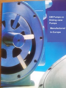 Sliding vane pumps